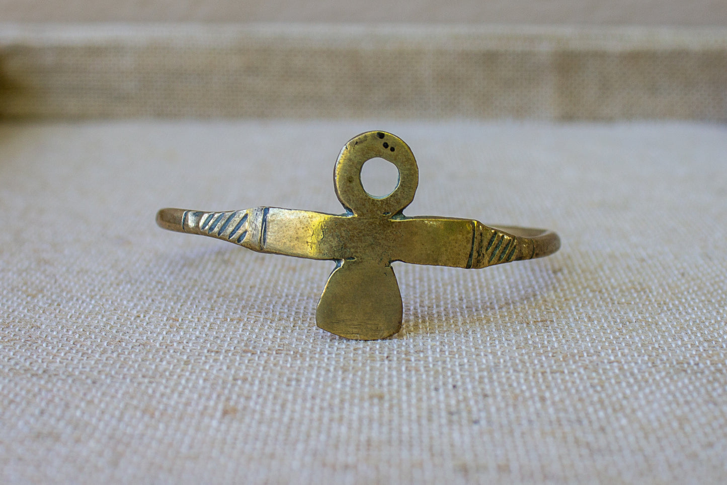 Brazalete bronce Cruz