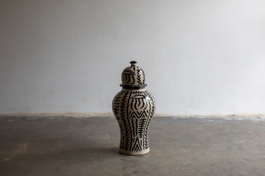 Jarrón de cerámica marruecos